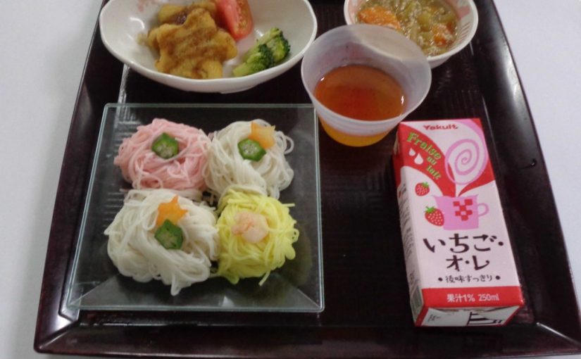 七夕🎋の行事食　in　いずみ苑